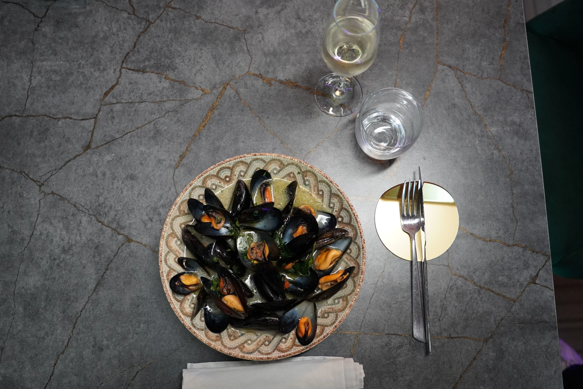 Cozze servite da Mamò